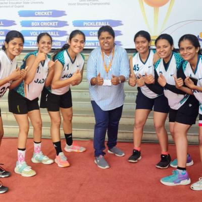 VIKRAM UNIVERSITY GIRLS BASKETBALL TEAM WON Rs.25K CASH PRIZE AT AHMEDABAD- 12/01/2025